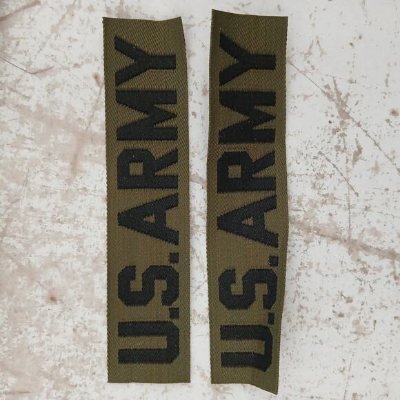 US Army Dress Uniform Captain Rank Insignia Lot of 6 – Shoulder Patches Set - Picture 7 of 11